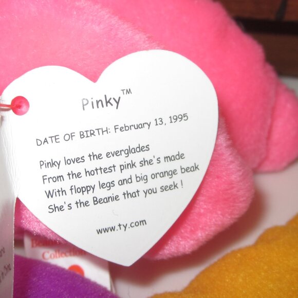 Beanie Babies Tusk Puffer Pinky Patti Bundle - Picture 4 of 5